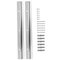 thumbnail image 4 of OULII French Cleat Picture Hangers Z Shaped Wall Hangers Silver Iron For Bathroom Mirror, 4 of 8