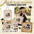 thumbnail image 3 of 1PC A Minibee Graduation Theme Hemp Handbag for Graduation Party Gifts Daily Use, 3 of 6