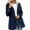 Dark Blue, variant on Winter Warm Women Jacket Coat Lightweight Hiking Windbreaker Anorak Jacket With Hood Pockets And Striped For Outdoor Adventures Soft Comfortable Long Sleeve Hooded Jacket For Women