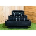 thumbnail image 2 of Hi-Line Gift Ltd. Multi-Level Rectangular Zinc Metal Fountain, 2 of 5