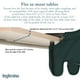 thumbnail image 2 of Silla alta portátil para bebés Inglesina Fast Table verde oscuro, 2 of 4
