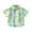 Green, variant on Ruyang Short Sleeved Tie Dye Print Lapel Shirt for Toddler Boys Hawaiian Print Button Down Beach Tops Cute Summer Clothes