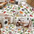 thumbnail image 6 of Hallway Runner Rugs 2.7x5 Ft, Vegetables Non Slip Area Rugs for Kitchen Bedroom Entryway, Watercolor Farmhouse Fruits Washable Carpet Runner Rug Floor Mats for Bedroom Home Decor, 6 of 9