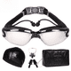 thumbnail image 1 of Gafas de natación Juego de cuatro piezas Tapón para los oídos de una pieza Gafas de natación Miopía Impermeable Antivaho Gorro de natación para adultos, 1 of 4