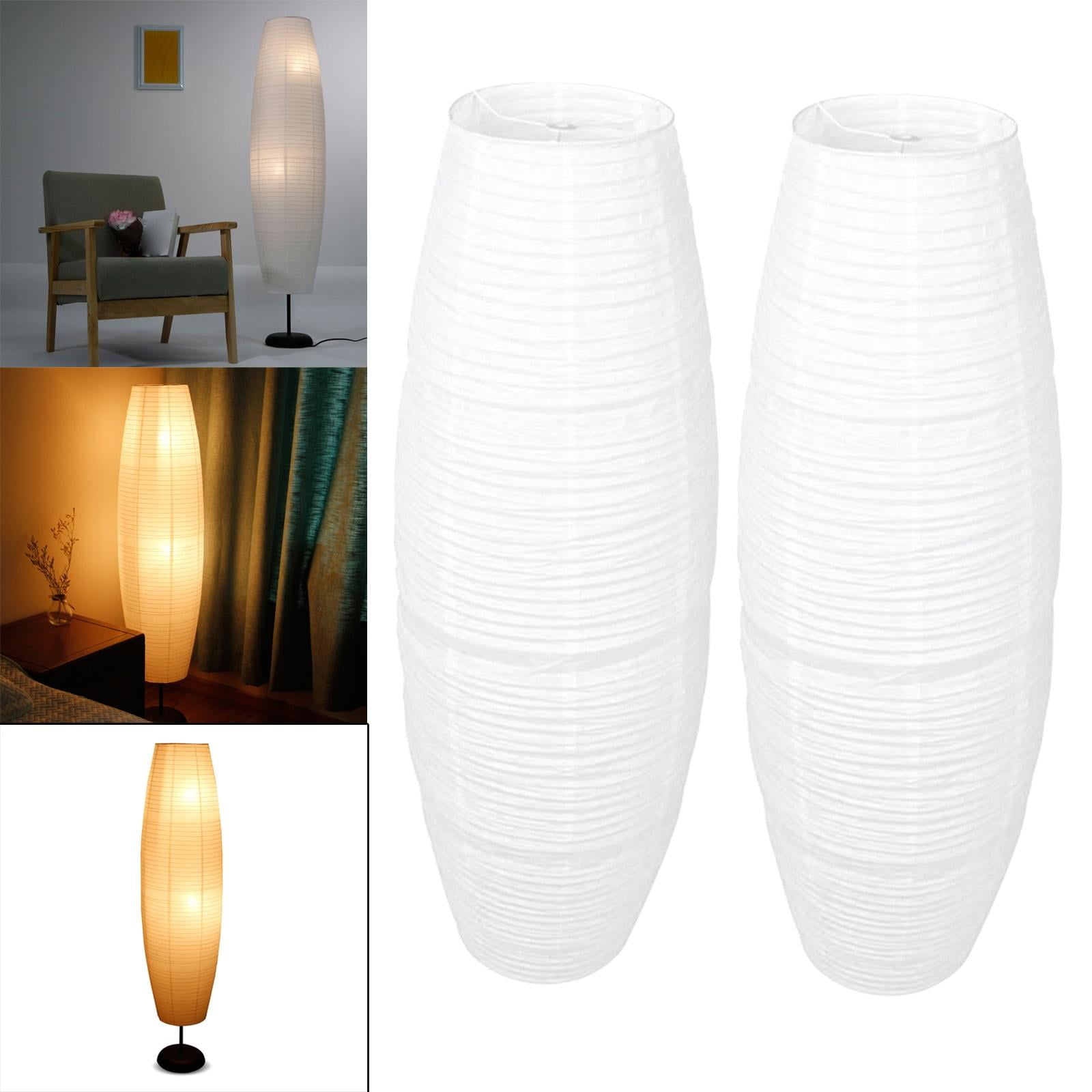 Cal LightingSH-1025 Rice Paper Lamp Shade Off White 