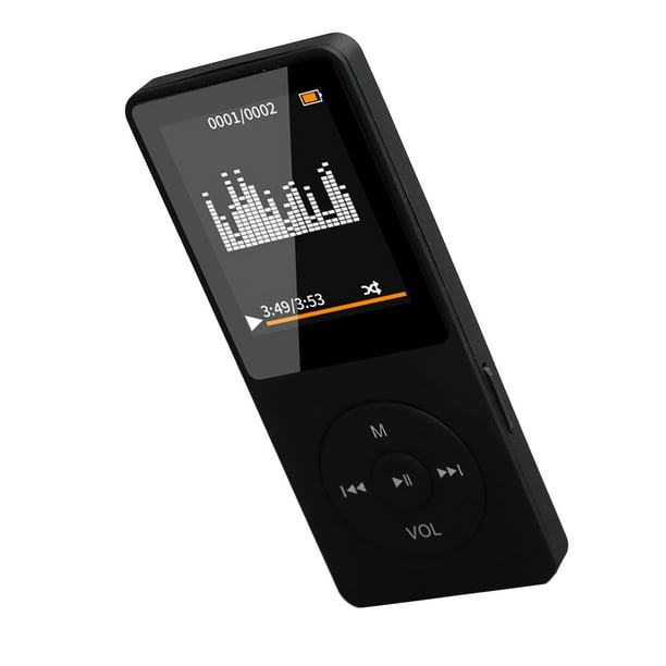 Reproductor MP4, reproductor de música portátil admite la multifunció de formato mp3 para estudiar para ejecutar