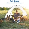 thumbnail image 5 of 2PCS Trampoline Repair Kit Metal Spiral Dog Stage, Heavy Large Dogs Pet Anchor Outdoor, Yard, Camping, 5 of 5