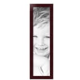 thumbnail image 2 of ArtToFrames 7" x 27" Mahogany Picture Frame, 7x27 inch Brown MDF Poster Frame (WOM-3978), 4 Pack, 2 of 8