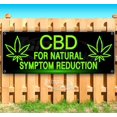 thumbnail image 1 of CBD For Natural Symptom Reduction 13 oz Vinyl Banner With Metal Grommets, 1 of 4