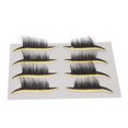 thumbnail image 4 of Adhesivo delineador de ojos con pestañas, 4 pares de delineador de ojos y pegatinas de pestañas impermeables pegatinas de pestañas hechas con cuidado, 4 of 8