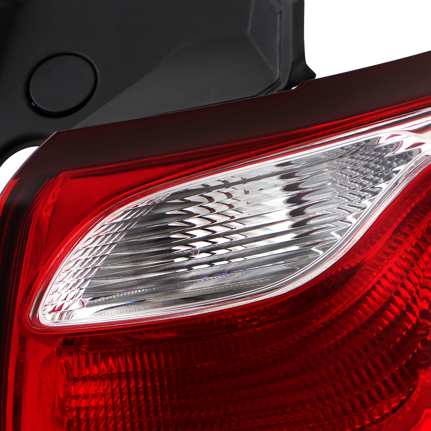 AKKON - Fits 2018 2019 2020 Chevy Equinox w/Incandescent Chrome Red Tail Light Brake Lamp Outer Passenger Right Side Replacement