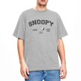thumbnail image 1 of Camiseta de Snoopy y Charlie Brown, camisetas de tendencia, camisetas de manga corta Y2K, camiseta básica de verano de algodón, cuello redondo, ropa de talla grande 5XL, 1 of 5