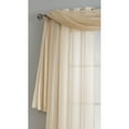 thumbnail image 4 of Diamond Sheer Voile Curtain Panels, 4 of 6