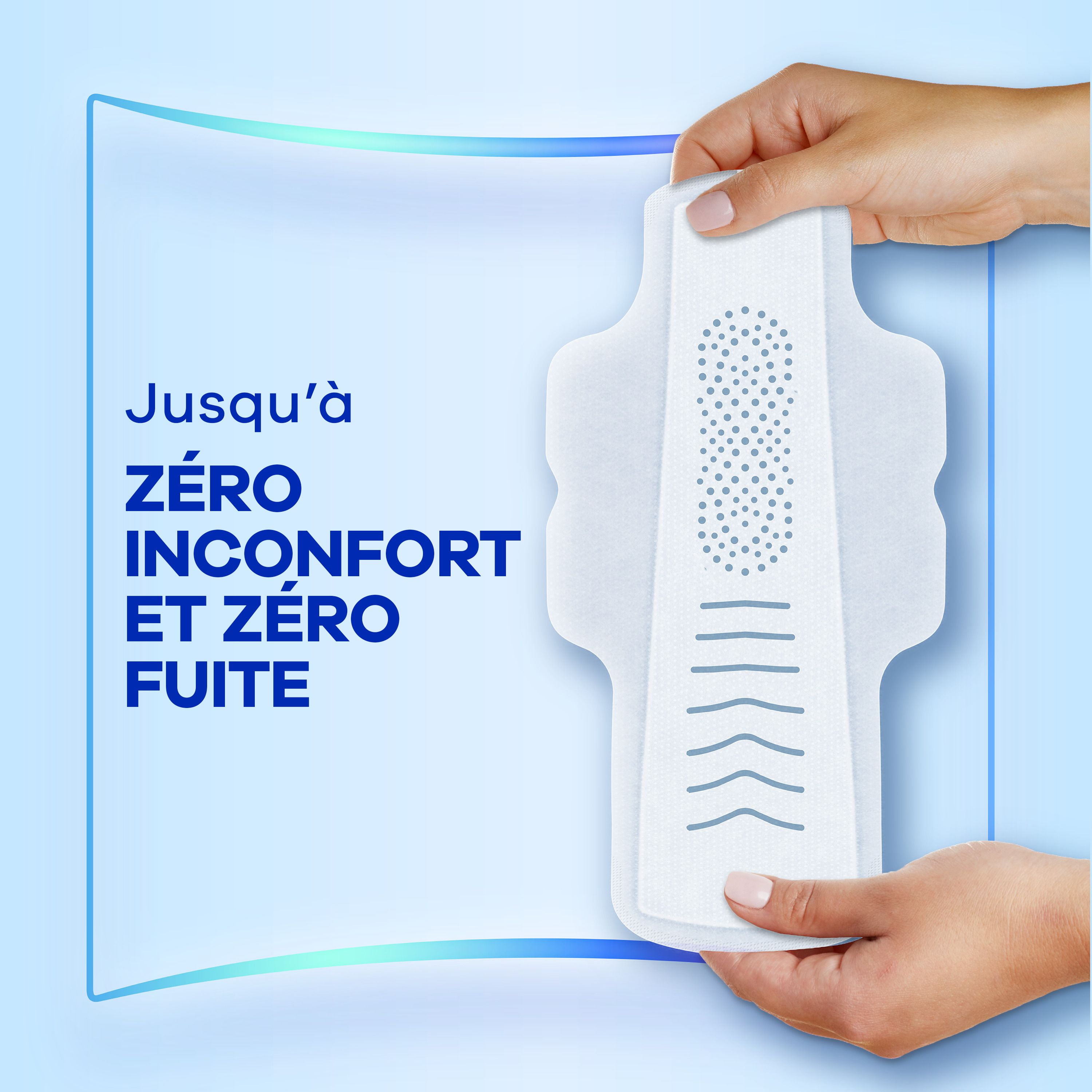 Always Infinity Feminine Pads for Women, Flexfoam Pads with Wings, Size 3, Extra Heavy Absorbency, Unscented