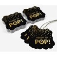 thumbnail image 5 of Inkdotpot Ready To Pop Baby Shower Bottle Tag Real Gold Foil Favor Bracket Shape Hang Tags Pack Of 50, 5 of 7