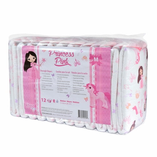 Rearz Princess Pink Overnight Adult Diapers - Cases