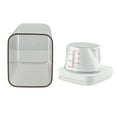 Plastic Laundry Washing Up Powder Container Soap Detergents Storage Box