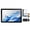 White tablet+Black case, variant on Pisodawn PA10L,Android 15 Tablet,10.1 Inch Tablets,WiFi 6,64GB,2 in 1 Tablets with Keyboard,White