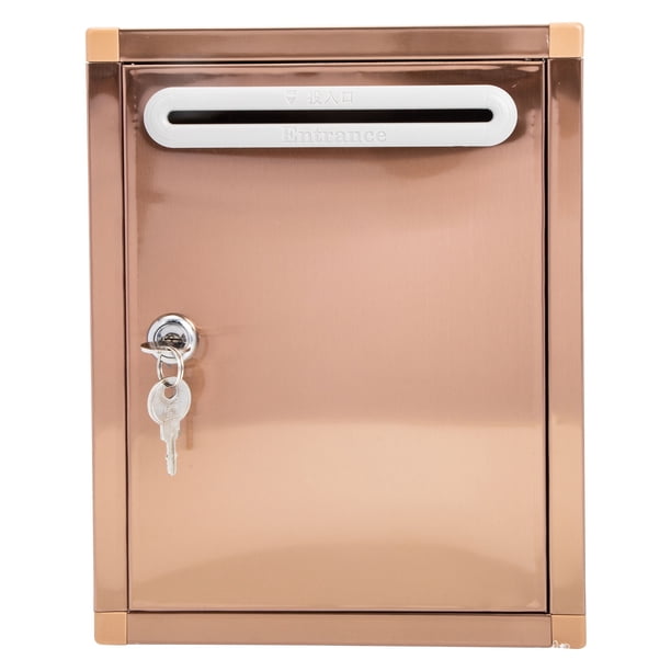 EeaseMX Buzón grande colgante para sugerencias, quejas, tarjetas, buzón para tienda