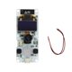 thumbnail image 1 of Módulo de cámara ESP32 WROVER PSRAM ESP32-WROVER-B OV2640 Placa de desarrollo OLED de 0,96 pulgadas, lente ojo de pez con micrófono Advancent EL2853-04B, 1 of 2