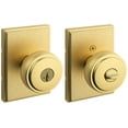 thumbnail image 6 of Kwikset 740SOKTRCT-4S Sora Single Cylinder Keyed Entry Door Knob Set - Brass, 6 of 7