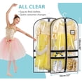 thumbnail image 2 of Bolsa para ropa Sleeping Lamb Clear Dance 40 Kids, 6 paquetes, negra, 2 of 7