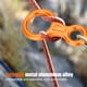 thumbnail image 1 of Figura De Rescate De 35KN, Rappel De Escalada De Alta Resistencia, 8 Anillos, 8 Palabras, Descensor De Cuerda, Equipo De Rescate Para Escalada En Roca, 1 of 7