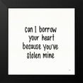 thumbnail image 2 of York, Leah 15x15 Black Modern Framed Museum Art Print Titled - Pickup Lines II, 2 of 5