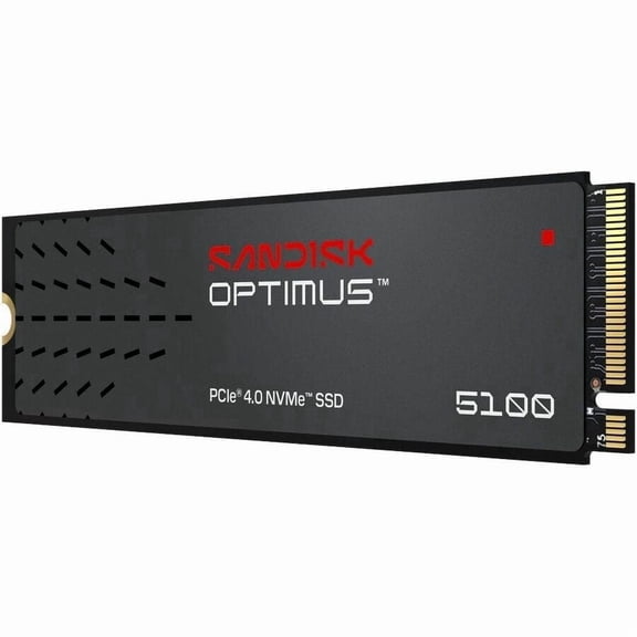 SanDisk Optimus 5100 SDSP51100TAN-000E0 1 TB Solid State Drive, M.2 2280 Internal, PCI Express NVMe (PCI Express NVMe 4.0 x4)