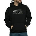 thumbnail image 3 of Fantastic Beasts Mens Text Logo Hoodie, 3 of 5