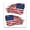 A, variant on 2 Pack American Flag Car Decals 4th of July Patriotic Automotive Stickers Vinyl Waterproof USA Flags Sticker for Cars Rearview Mirror Motorcycles Home Wall Decor