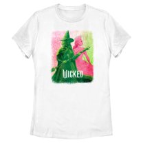Women's Wicked Elphaba and Glinda Duotone Graphic T-Shirt