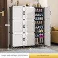 thumbnail image 4 of Zapatero multicapa para sala de estar, armarios de pasillo, almacenamiento, sandalias a prueba de polvo, muebles de armario, simplicidad moderna, 4 of 4