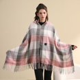 thumbnail image 5 of Heating Pad Heated Blanket Heated Shawl for Women Portable Wearable Usb Heating Blanket Soft Warm Zipper Scarf for Winter Home Travel, 5 of 8