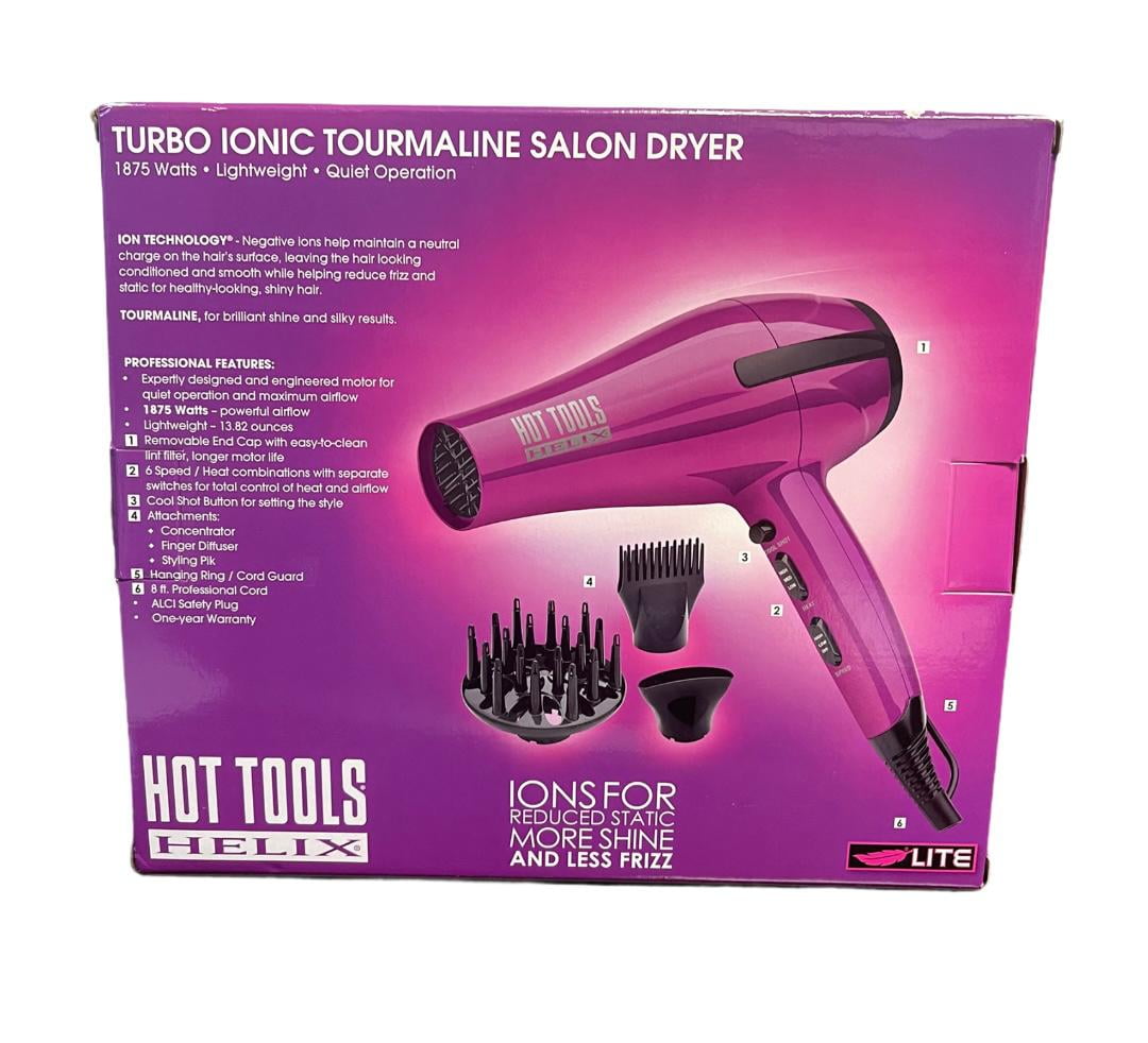 Hot Tools Helix Tourmaline Salon Dryer Turbo Ionic