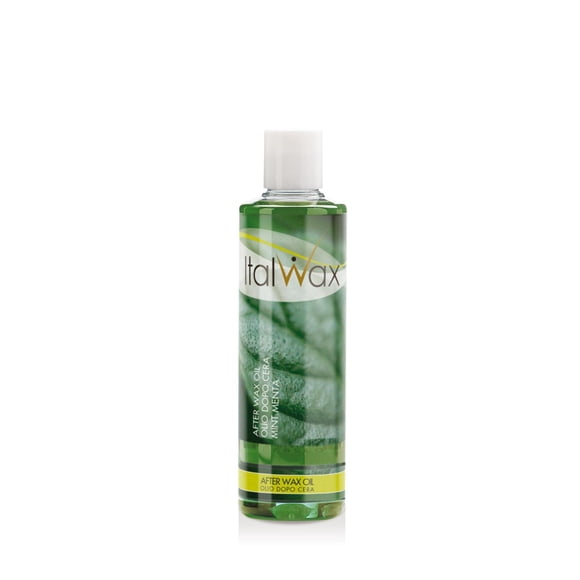 Italwax After Wax Care Lotion - 250ml / 8.45fl.oz - Aceite vegetal natural - Menta - Hidratante y eliminación de residuos de cera