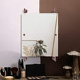 thumbnail image 2 of Dottingham Collection Rectangular Frameless Rail Mounted Mirror, 2 of 2