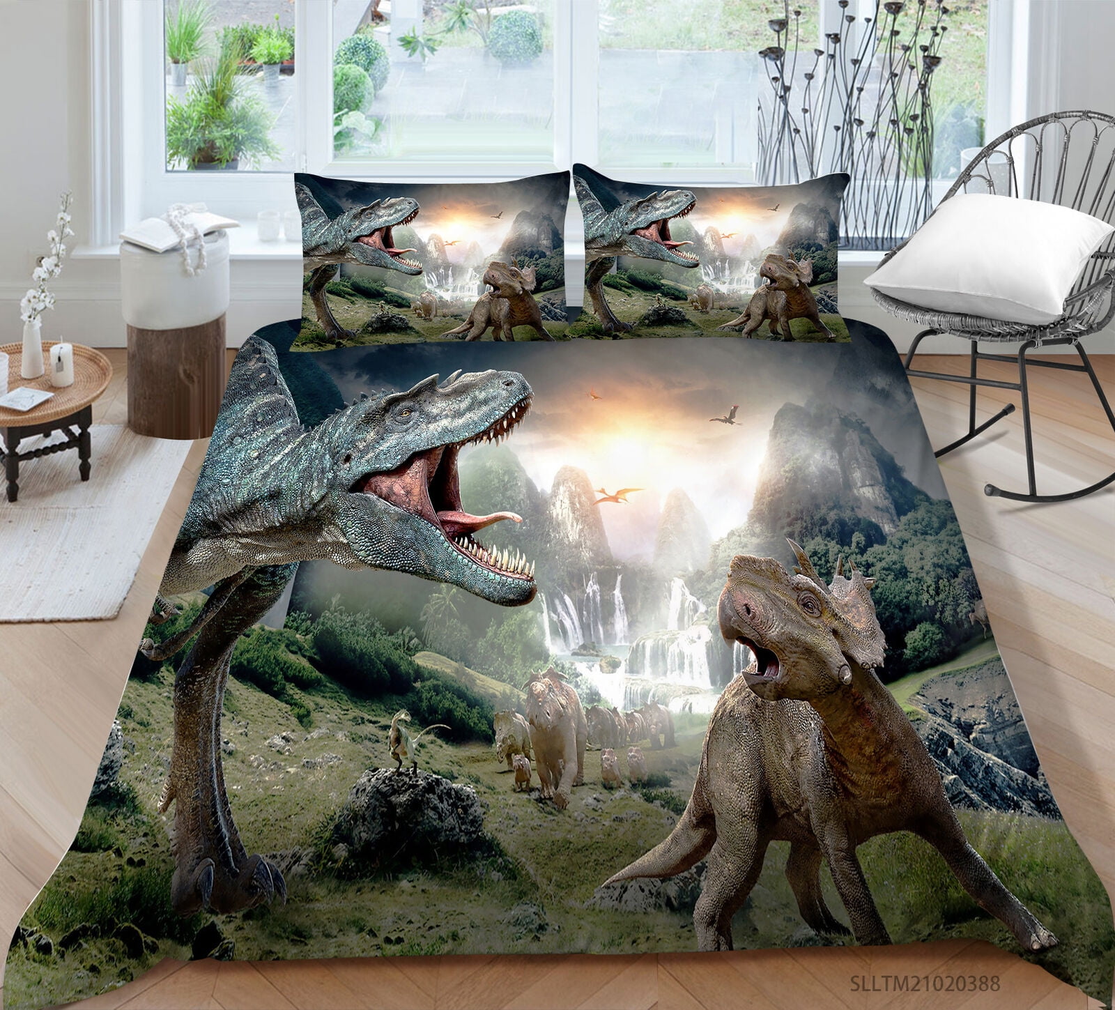 walmart dinosaur comforter