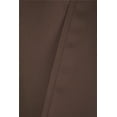 thumbnail image 5 of K30 2 Panels Brown Thermal Short Curtain with Grommets size 28" wide X 36" length each panel, 5 of 5