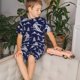 thumbnail image 4 of Balery Abstract Skiing Conjunto de Pijama Infantil de Manga Corta con Estampado – Ropa de Dormir de Algodón Suave-3X-Large, 4 of 6