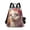 Alpaca and Flower, variant on Travel Backpack for Women Large Capacity College Bags Multi-pocket Casual Daypacks 15 Inch Reindeer Pull Christmas Sleigh