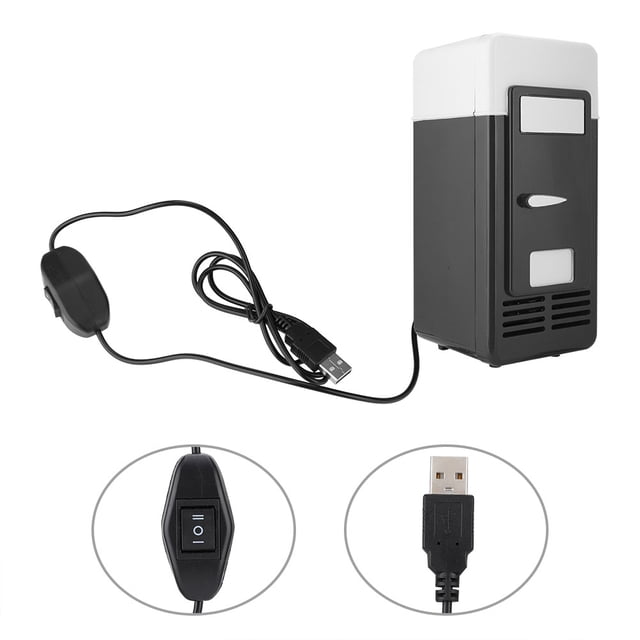 Réfrigérateur USB, Mini-Frigo de Bureau USB, pour Réchauffer pour Refroidir