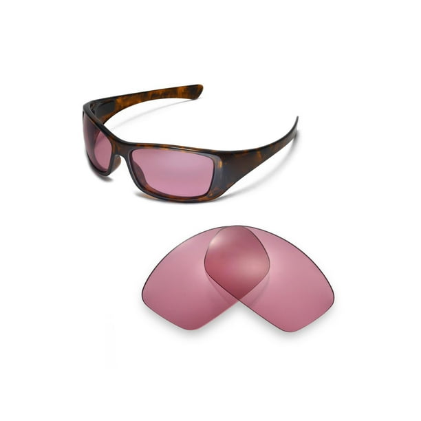 Walleva Walleva Pink Replacement Lenses for Oakley Hijinx Sunglasses