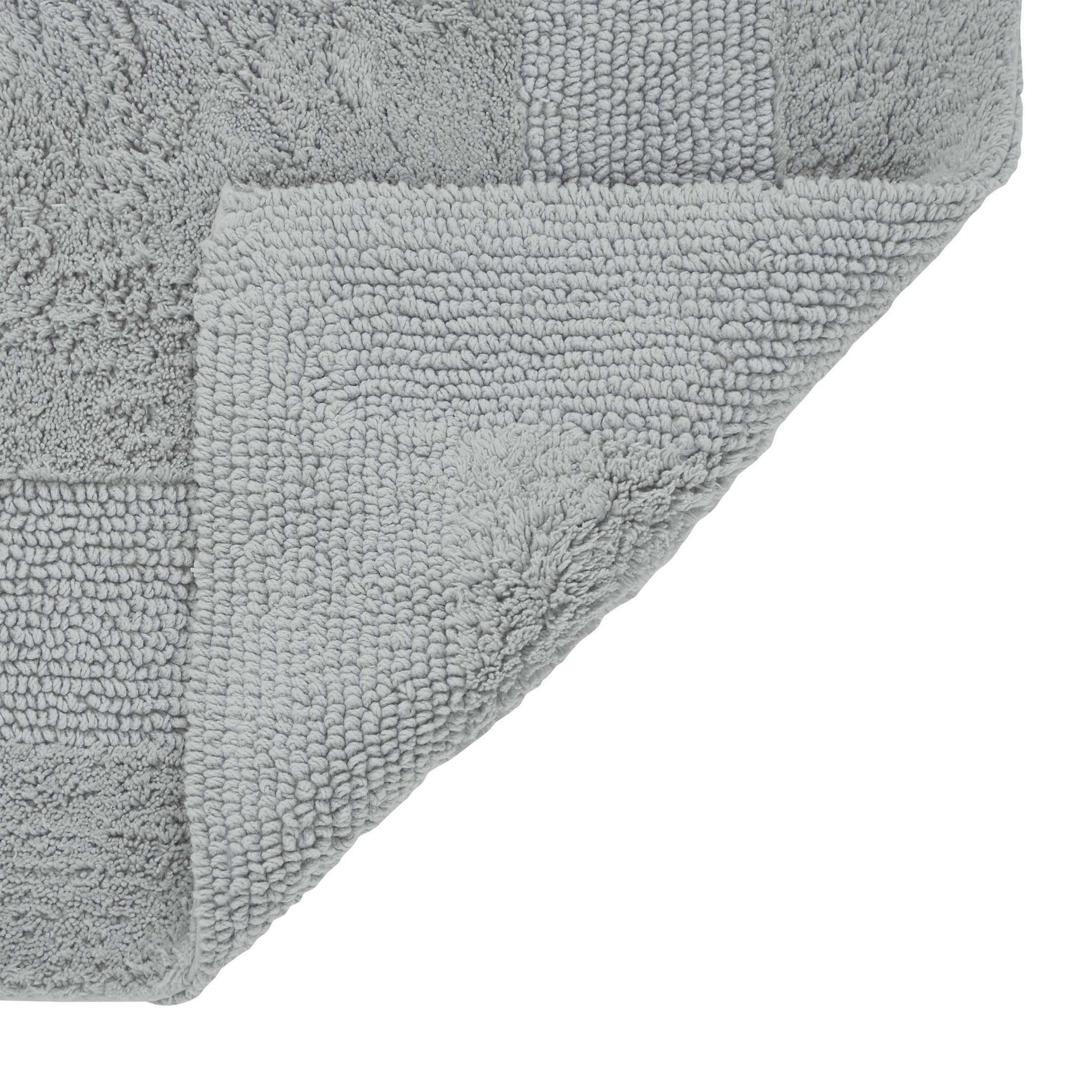 VCNY Home Jessica High Rise Ring Spun Cotton Reversible Bath Runner, 24" x 60"