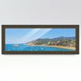 thumbnail image 3 of 16x8 Frame Black Real Wood Picture Frame Width 2 inches | Interior Frame Depth 0.5 inches | Fitz, 3 of 8