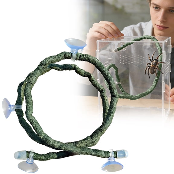 Realistic Flexible Climbing Branches for Aquariums Tank Decoration Reptile Rank Climbing Accessories