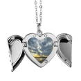 thumbnail image 1 of Agua de Mar Cielo Nube ciencia naturaleza foto Alas de ángel collar colgante regalo de moda Unbranded M, 1 of 3