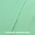 thumbnail image 3 of Ntbay Premium 1800 Series Microfiber Full Flat Sheet with 4 inches Hem, Ultra Soft and Breathable Top Sheet, 81x96 inches, Sea Green, 3 of 5