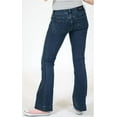 thumbnail image 3 of Grace in LA Jeans Women's Flare Junior Fit Stretch Jeans (30), 3 of 4