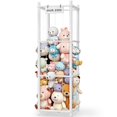 thumbnail image 1 of Almacenaje y organizador para animales de peluche Woodure, madera blanca, 1 of 6